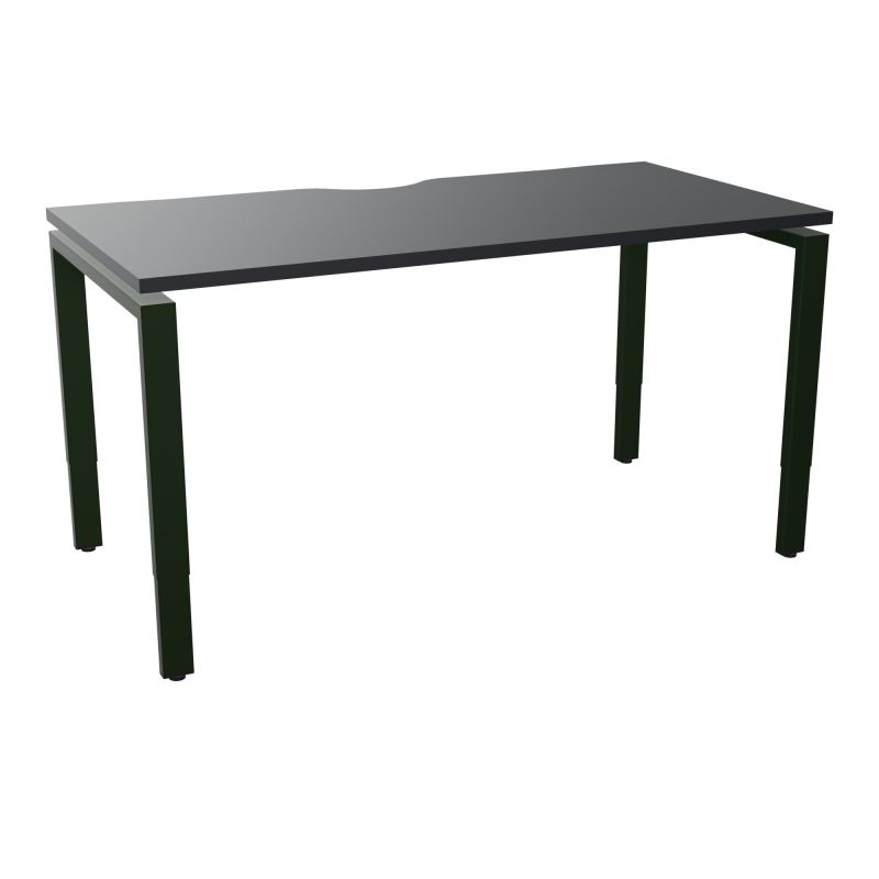 BUR RECT CONECT ECHANCRURE L140XP70CM PIEDS ARCHE RH FIN    R9 ST