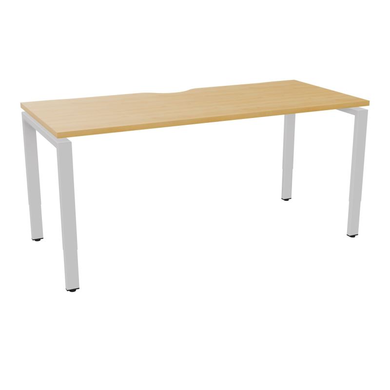 BUR RECT CONECT ECHANCRURE L160XP70CM PIEDS ARCHE RH FIN    R5 SD