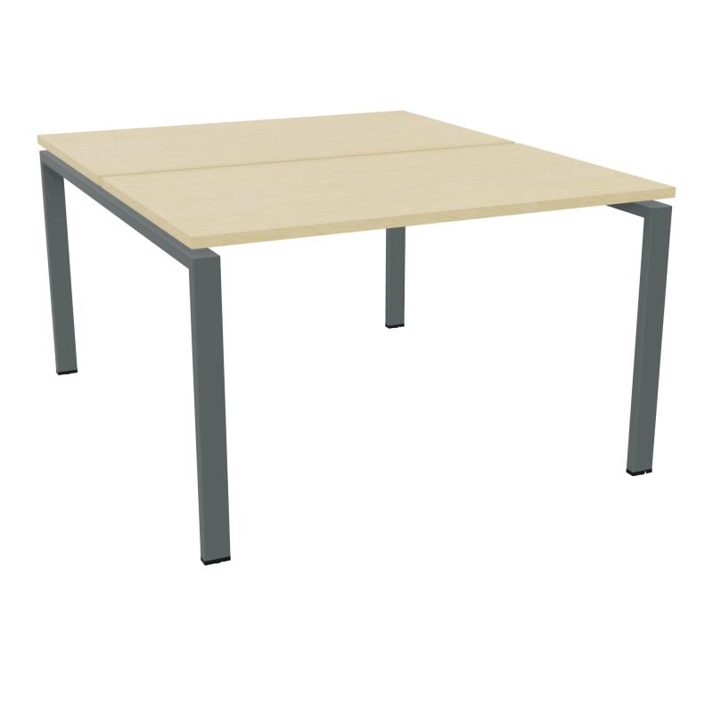 BUR BENCH CONECT L120XP142CM-2 PL25MM -PIET ARCHE RECT FX N8 SU