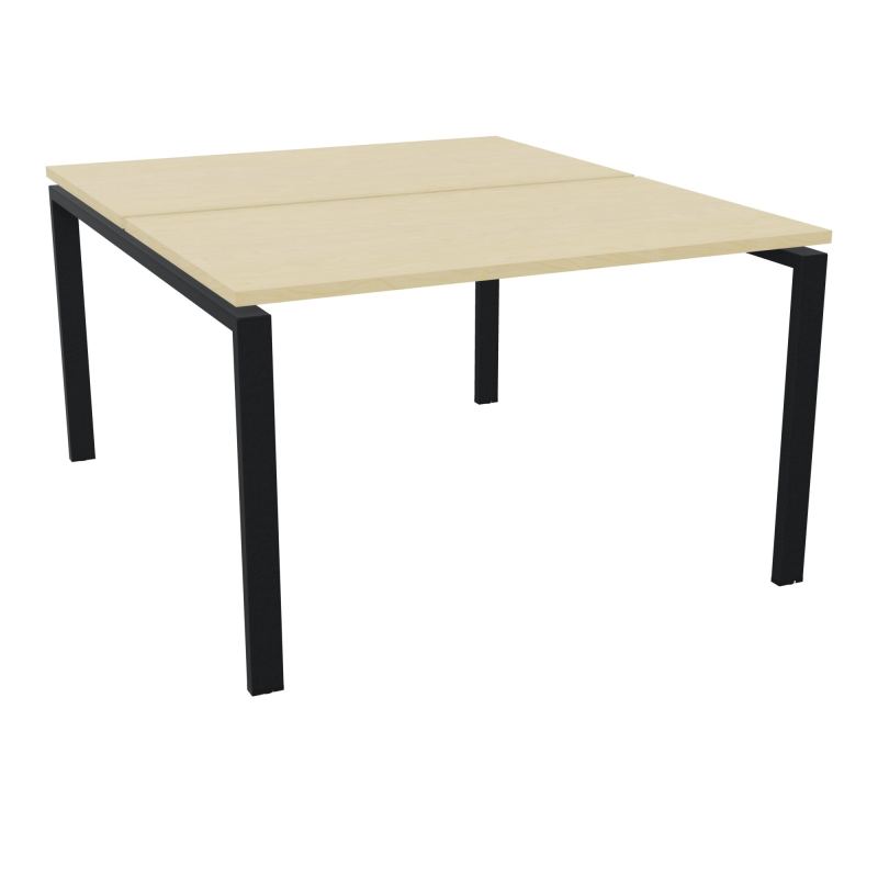 BUR BENCH CONECT L120XP142CM-2 PL25MM -PIET ARCHE RECT FX N8 ZP