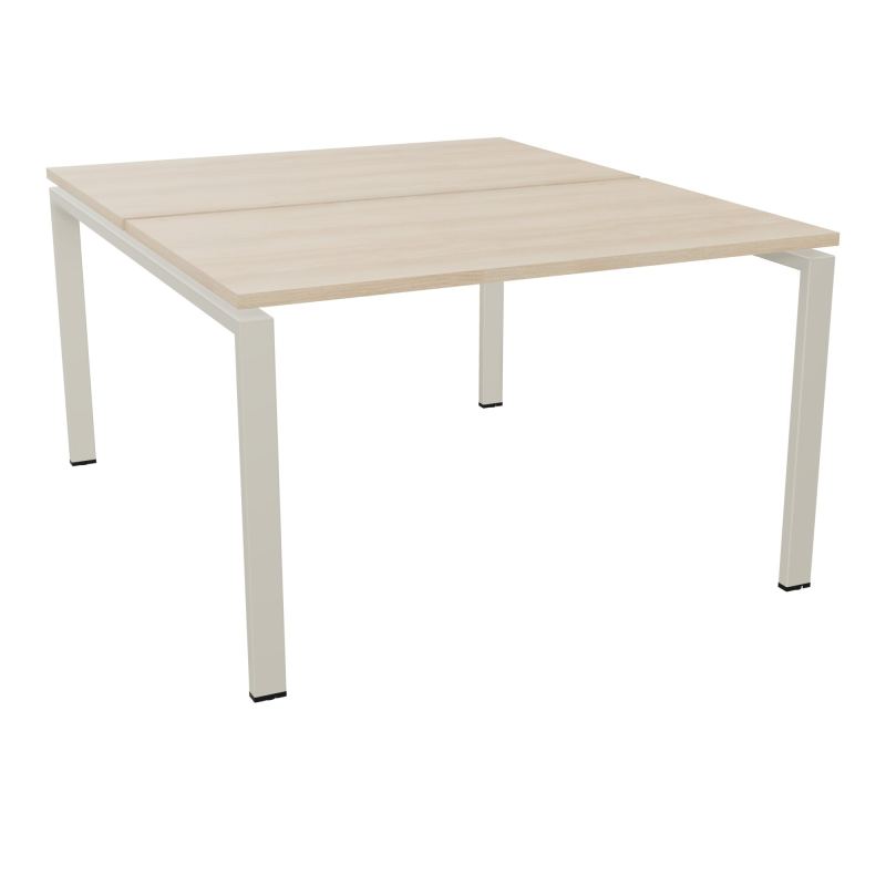 BUR BENCH CONECT L120XP142CM-2 PL25MM -PIET ARCHE RECT FX RZ ZC