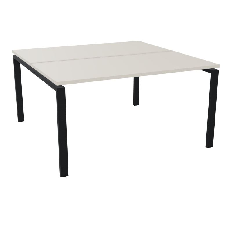 BUR BENCH CONECT L140XP142CM-2 PL25MM -PIET ARCHE RECT FX N5 ZP