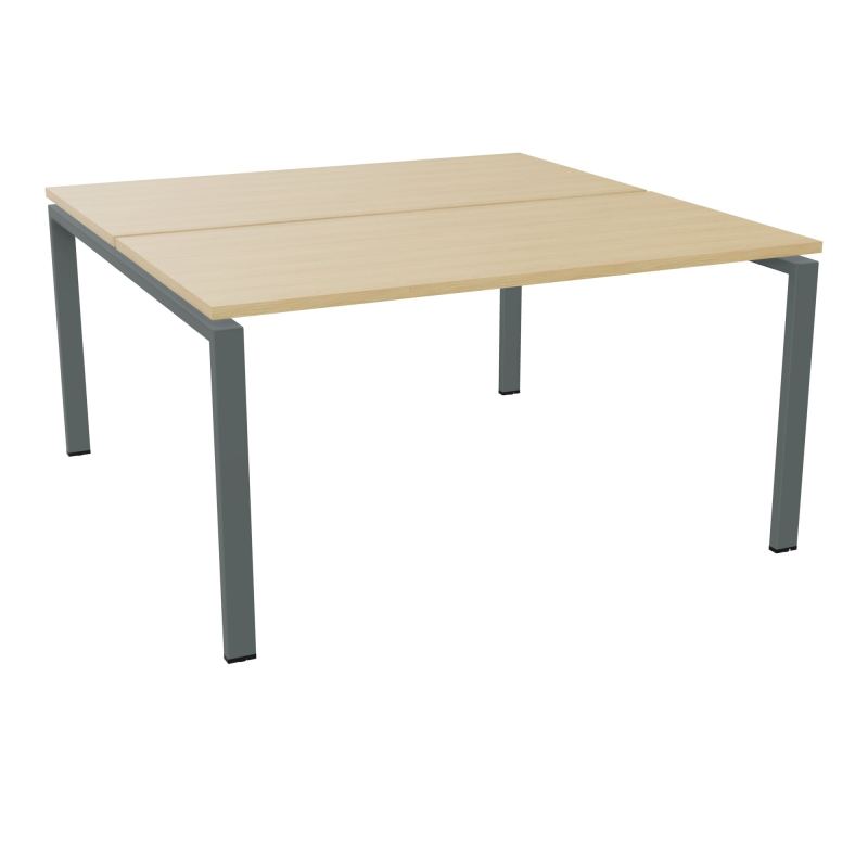 BUR BENCH CONECT L140XP142CM-2 PL25MM -PIET ARCHE RECT FX    R1 SU