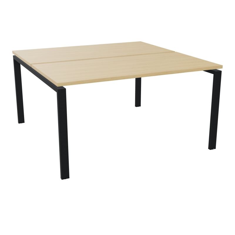 BUR BENCH CONECT L140XP142CM-2 PL25MM -PIET ARCHE RECT FX    R1 ZP