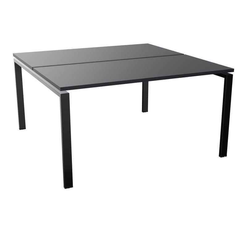 BUR BENCH CONECT L140XP142CM-2 PL25MM -PIET ARCHE RECT FX    R9 SG