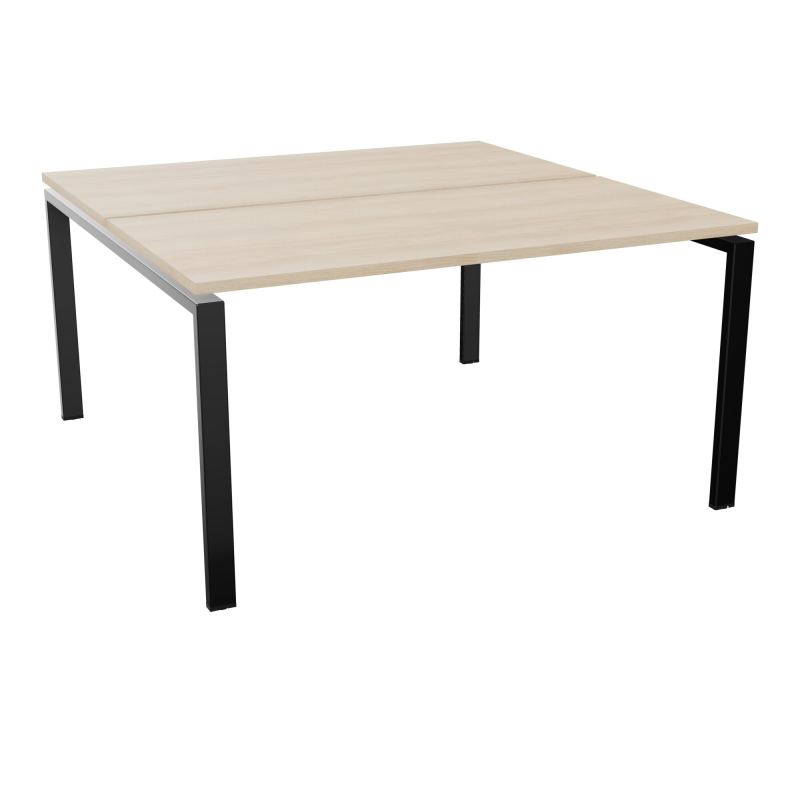 CONECT BUR BENCH L140XP142CM-2 PL25MM RZ-PIET ARCHE RECT FX SG