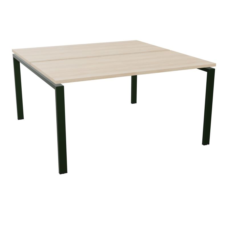 BUR BENCH CONECT L140XP142CM-2 PL25MM -PIET ARCHE RECT FX RZ ST