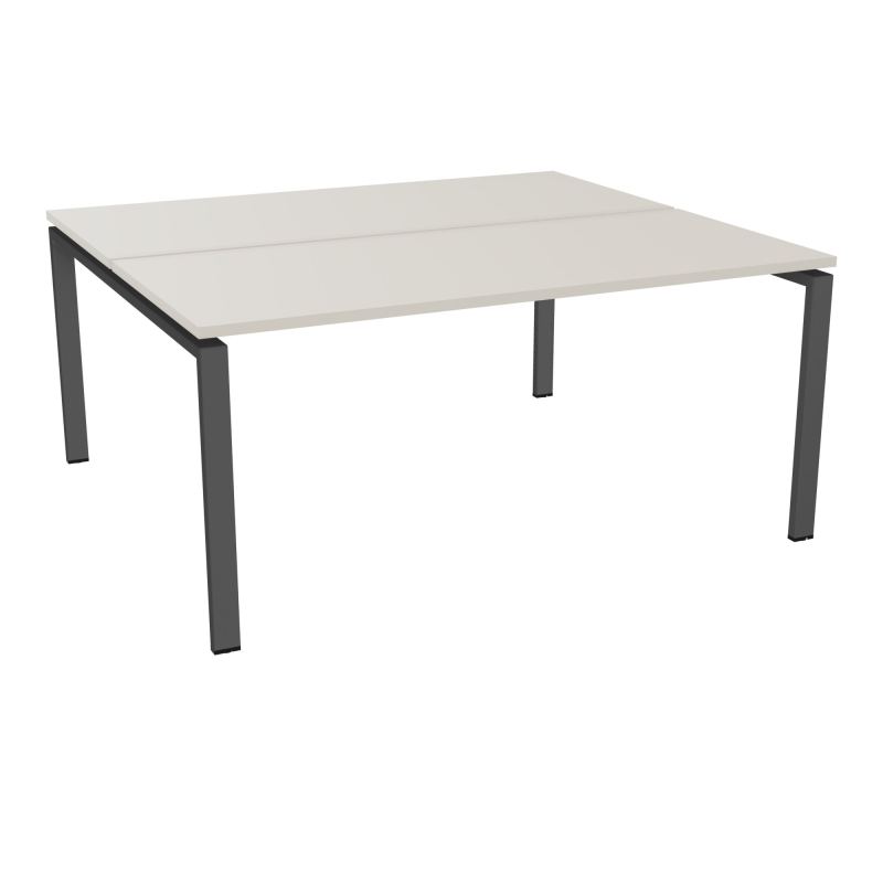 BUR BENCH CONECT L160XP142CM-2 PL25MM -PIET ARCHE RECT FX N5 SC