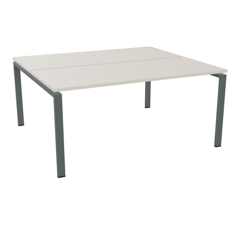 BUR BENCH CONECT L160XP142CM-2 PL25MM -PIET ARCHE RECT FX N5 SU