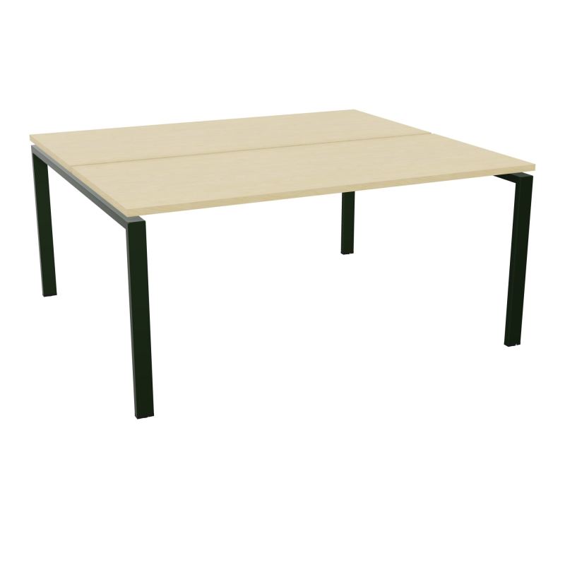 BUR BENCH CONECT L160XP142CM-2 PL25MM -PIET ARCHE RECT FX N8 ST