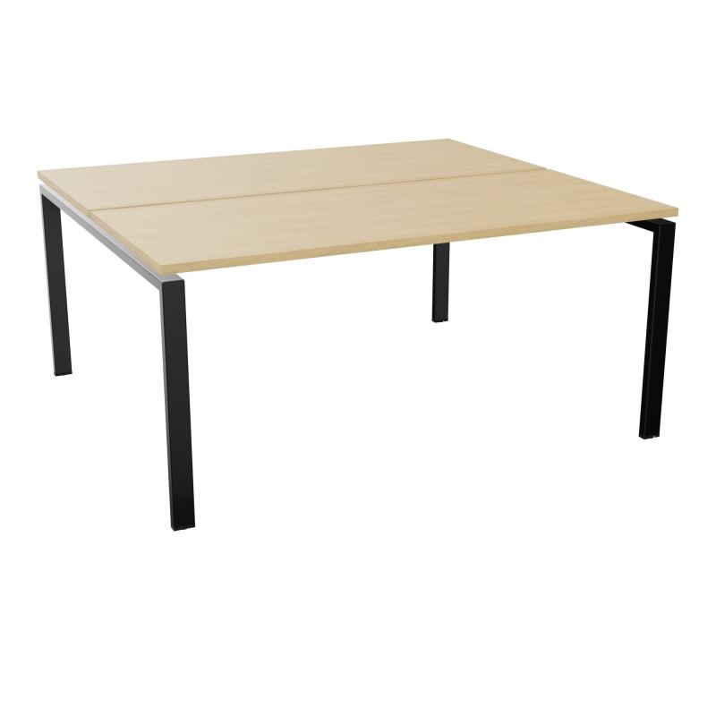 BUR BENCH CONECT L160XP142CM-2 PL25MM -PIET ARCHE RECT FX    R1 SG