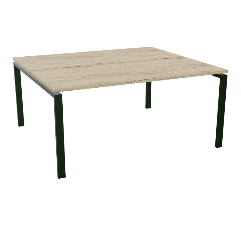 BUR BENCH CONECT L160XP142CM-2 PL25MM -PIET ARCHE RECT FX R3 ST