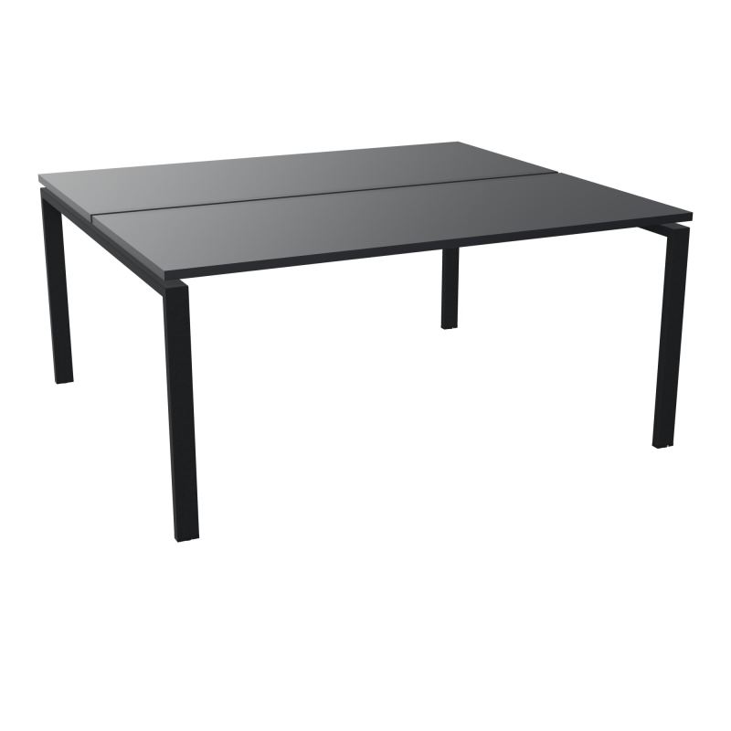 BUR BENCH CONECT L160XP142CM-2 PL25MM -PIET ARCHE RECT FX    R9 ZP