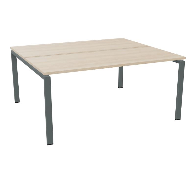 CONECT BUR BENCH L160XP142CM-2 PL25MM RZ-PIET ARCHE RECT FX SU