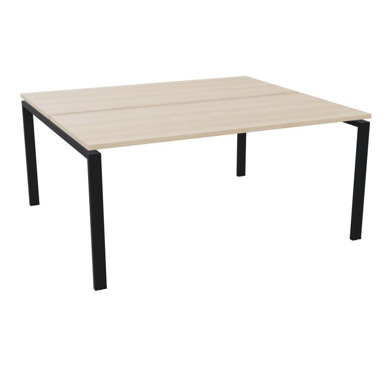 CONECT BUR BENCH L160XP142CM-2 PL25MM RZ-PIET ARCHE RECT FX ZP