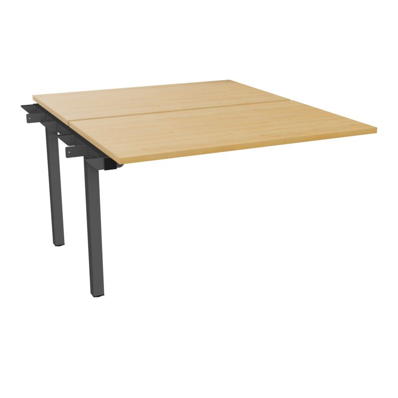 BUR BENCH SUIVANT CONECT L120XP142CM-2 PL 25MM -PIET ARCHE RECT FX    R5 SC
