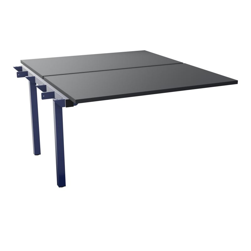 BUR BENCH SUIVANT CONECT L120XP142CM-2 PL 25MM -PIET ARCHE RECT FX    R9 X4