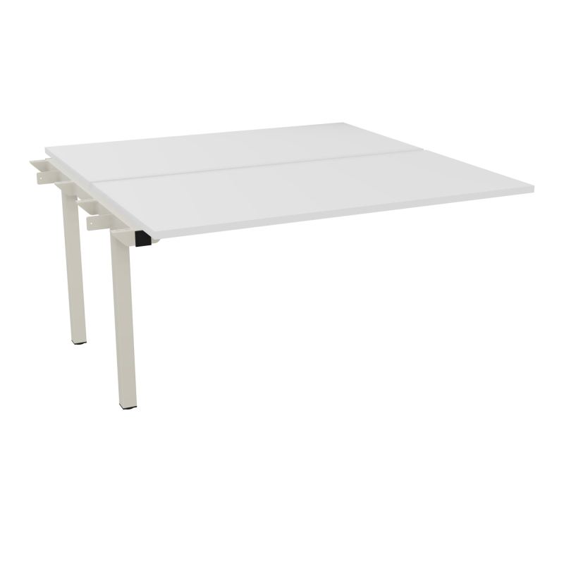BUR BENCH SUIVANT CONECT L140XP142CM-2 PL 25MM -PIET ARCHE RECT FX MG ZC