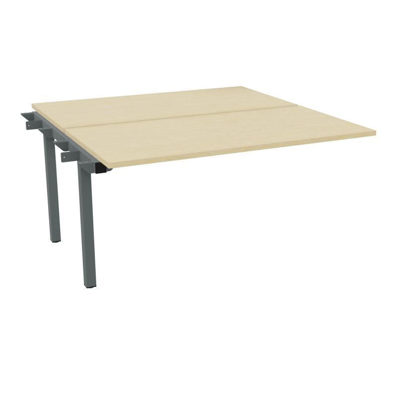 BUR BENCH SUIVANT CONECT L140XP142CM-2 PL 25MM -PIET ARCHE RECT FX N8 SU