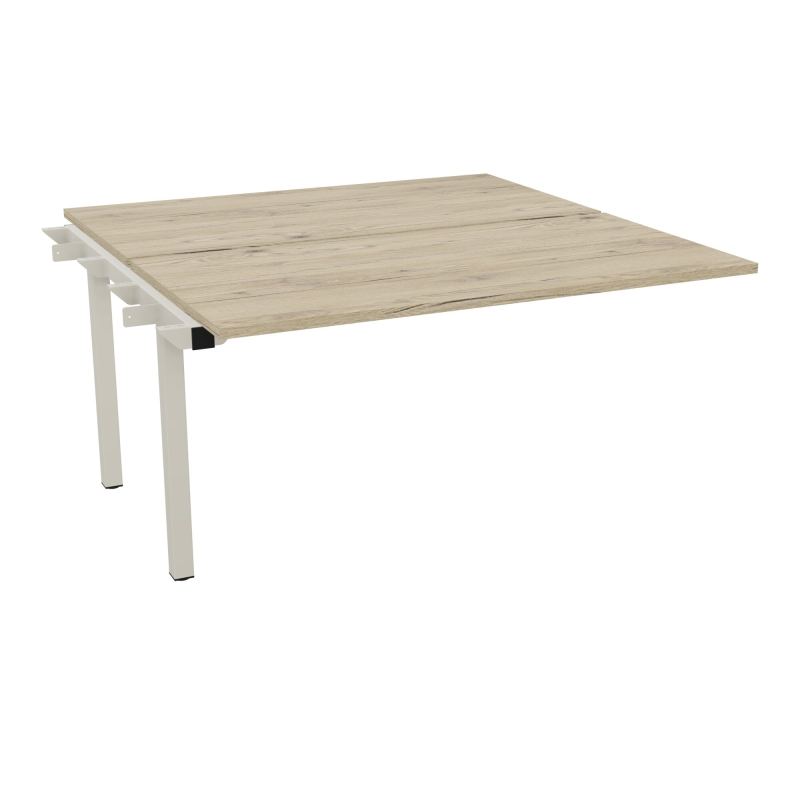 BUR BENCH SUIVANT CONECT L140XP142CM-2 PL 25MM -PIET ARCHE RECT FX R3 ZC