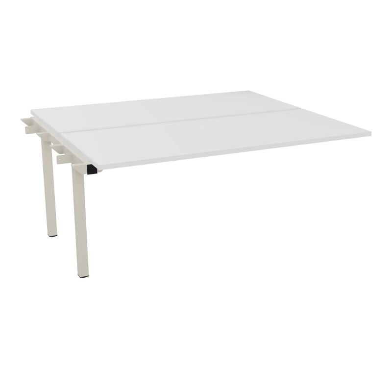 BUR BENCH SUIVANT CONECT L160XP142CM-2 PL 25MM -PIET ARCHE RECT FX MG ZC