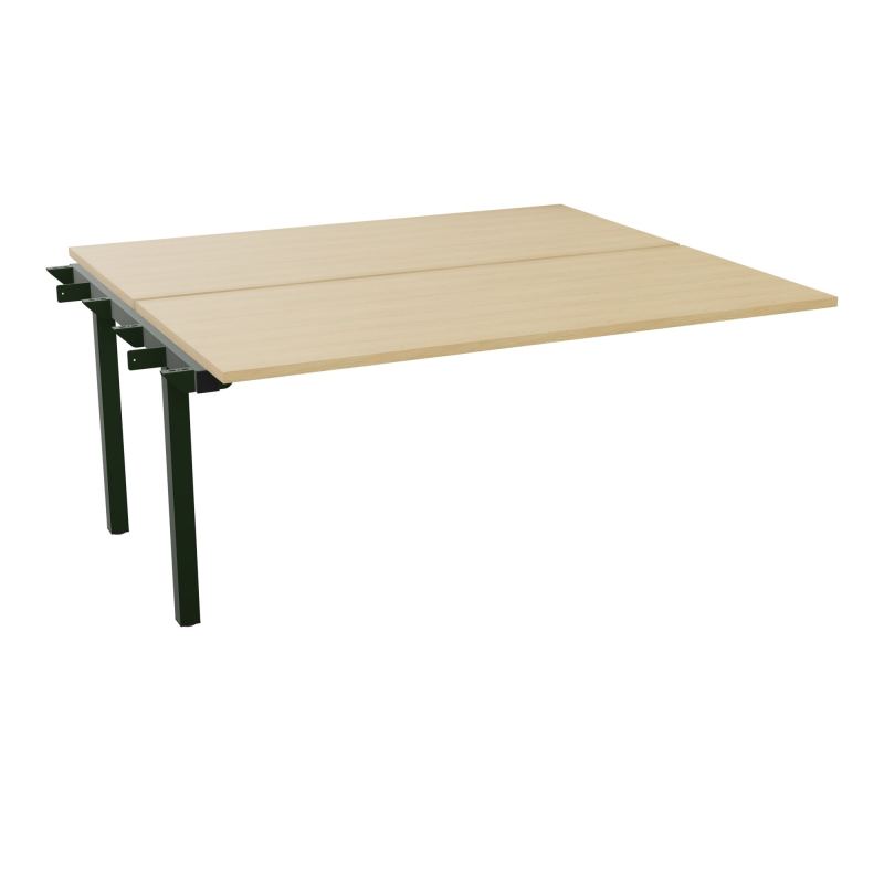 BUR BENCH SUIVANT CONECT L160XP142CM-2 PL 25MM -PIET ARCHE RECT FX    R1 ST
