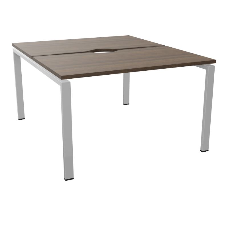 BUR BENCH CONECT L120XP142CM-2 PL+ECHANCRURE 25MM -PIET ARCHE RECT FX N6 SA