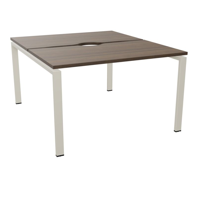 BUR BENCH CONECT L120XP142CM-2 PL+ECHANCRURE 25MM -PIET ARCHE RECT FX N6 ZC
