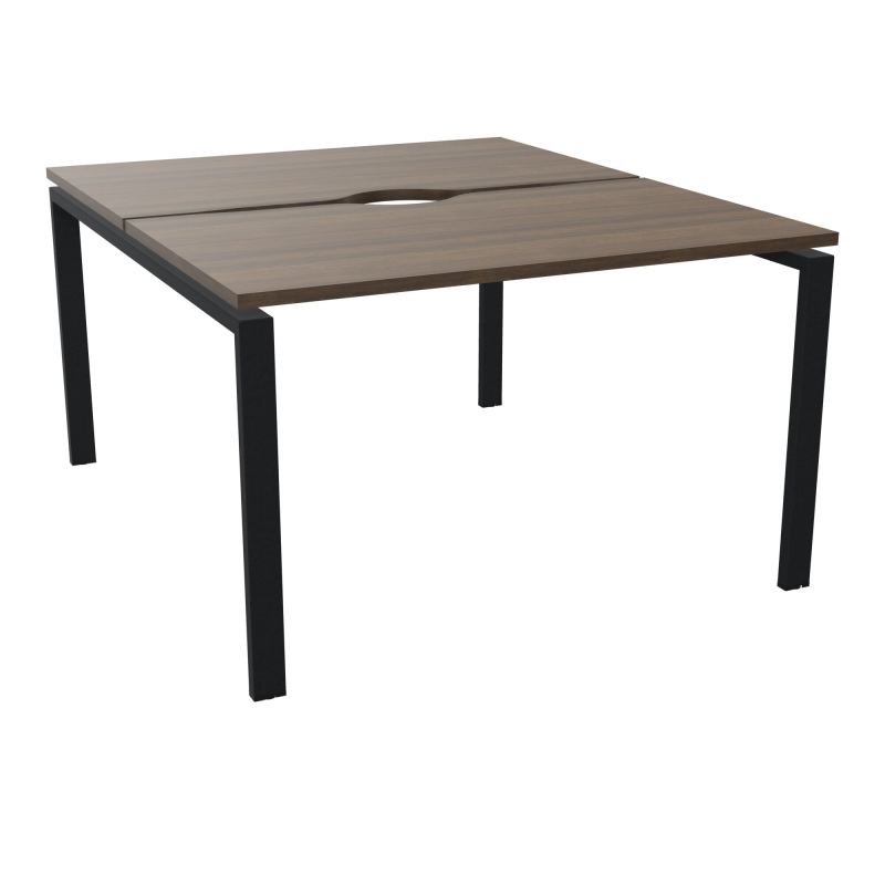 BUR BENCH CONECT L120XP142CM-2 PL+ECHANCRURE 25MM -PIET ARCHE RECT FX N6 ZP