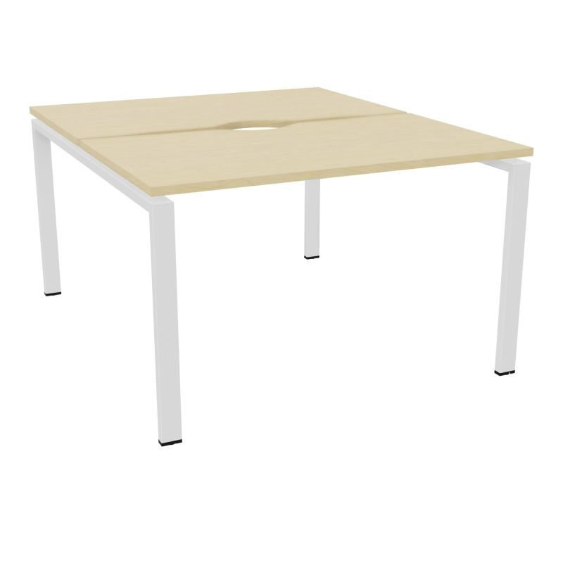 BUR BENCH CONECT L120XP142CM-2 PL+ECHANCRURE 25MM -PIET ARCHE RECT FX N8 ZO