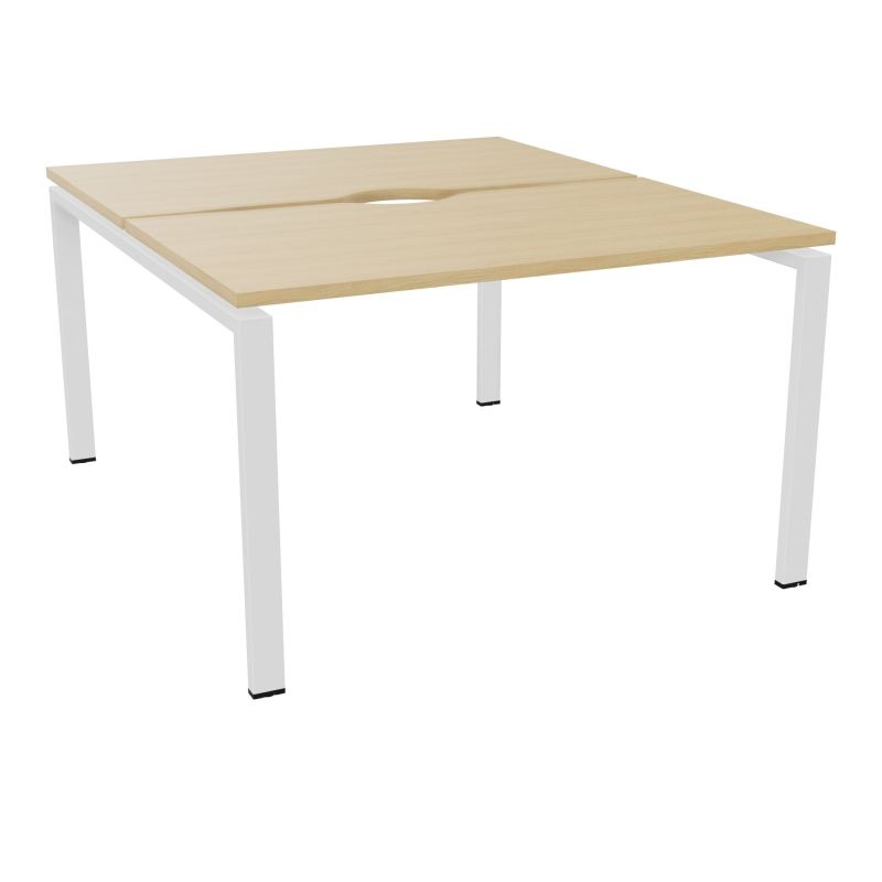 BUR BENCH CONECT L120XP142CM-2 PL+ECHANCRURE 25MM -PIET ARCHE RECT FX    R1 ZO