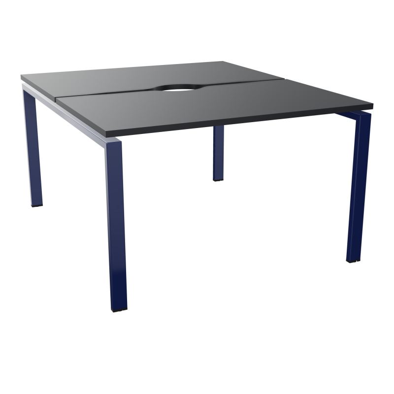 BUR BENCH CONECT L120XP142CM-2 PL+ECHANCRURE 25MM -PIET ARCHE RECT FX    R9 X4