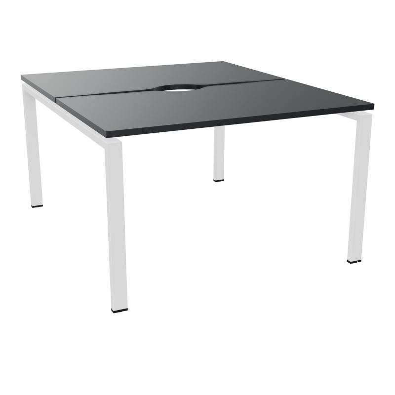 BUR BENCH CONECT L120XP142CM-2 PL+ECHANCRURE 25MM -PIET ARCHE RECT FX    R9 ZO