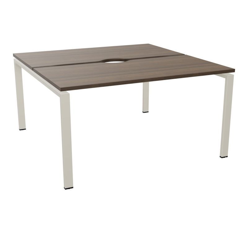 BUR BENCH CONECT L140XP142CM-2 PL+ECHANCRURE 25MM -PIET ARCHE RECT FX N6 ZC