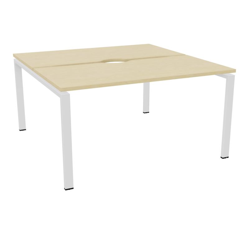 BUR BENCH CONECT L140XP142CM-2 PL+ECHANCRURE 25MM -PIET ARCHE RECT FX N8 ZO