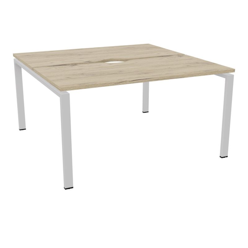 CONECT BUR BENCH L140XP142CM-2 PL+ECHANCRURE 25MM R3-PIET ARCHE RECT FX SD