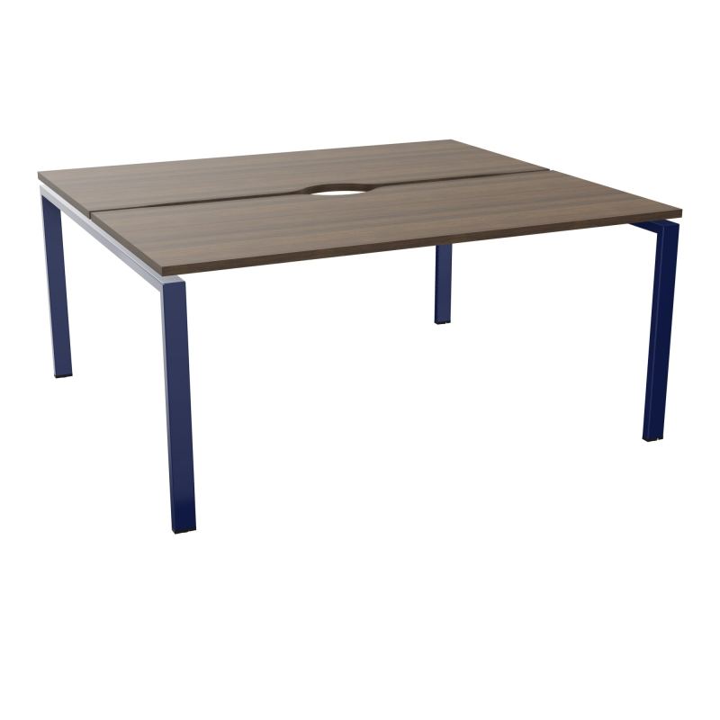 BUR BENCH CONECT L160XP142CM-2 PL+ECHANCRURE 25MM -PIET ARCHE RECT FX N6 X4