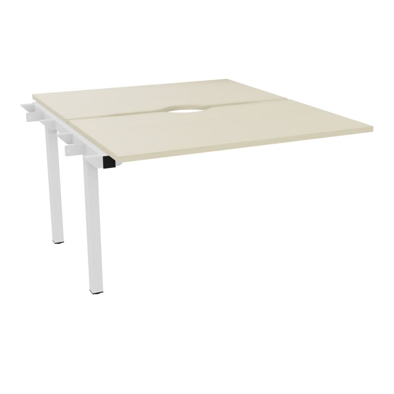 CONECT BUR BENCH SUIVANT L120XP142CM-2 PL +ECHANCRURE 25MM R3-PIET ARCHE FX SU