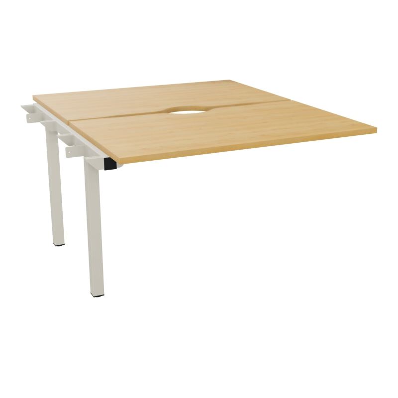 BUR BENCH SUIVANT CONECT L120XP142CM-2 PL +ECHANCRURE 25MM -PIET ARCHE FX    R5 ZC