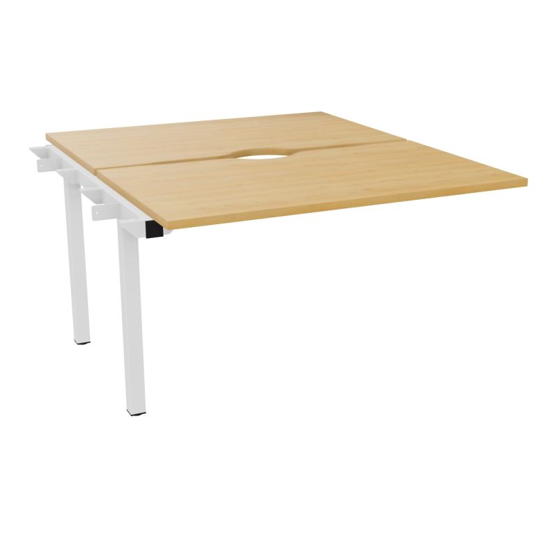 BUR BENCH SUIVANT CONECT L120XP142CM-2 PL +ECHANCRURE 25MM -PIET ARCHE FX    R5 ZO
