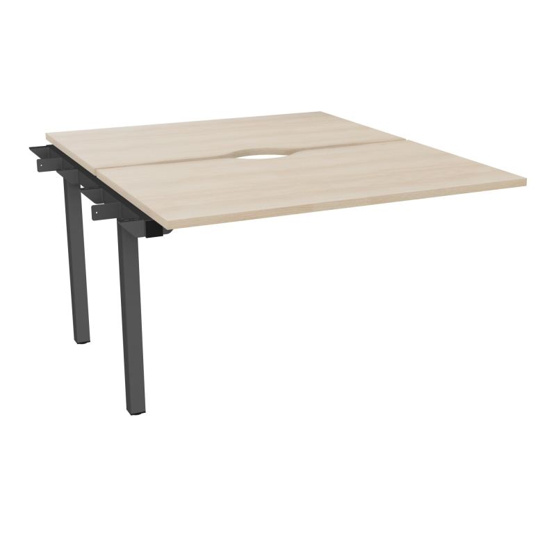 CONECT BUR BENCH SUIVANT L120XP142CM-2 PL +ECHANCRURE 25MM RZ-PIET ARCHE FX SC