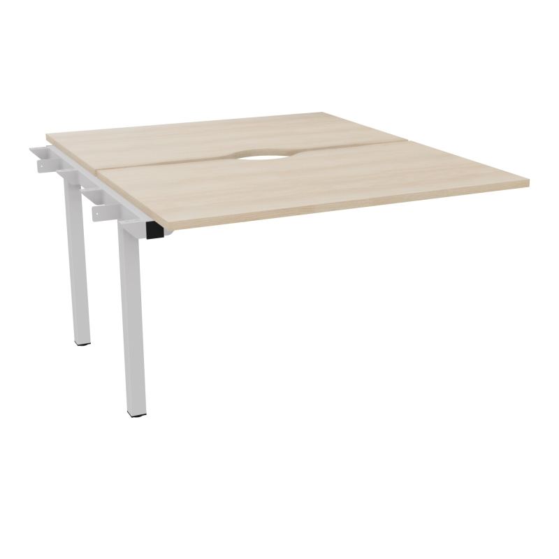CONECT BUR BENCH SUIVANT L120XP142CM-2 PL +ECHANCRURE 25MM RZ-PIET ARCHE FX SD