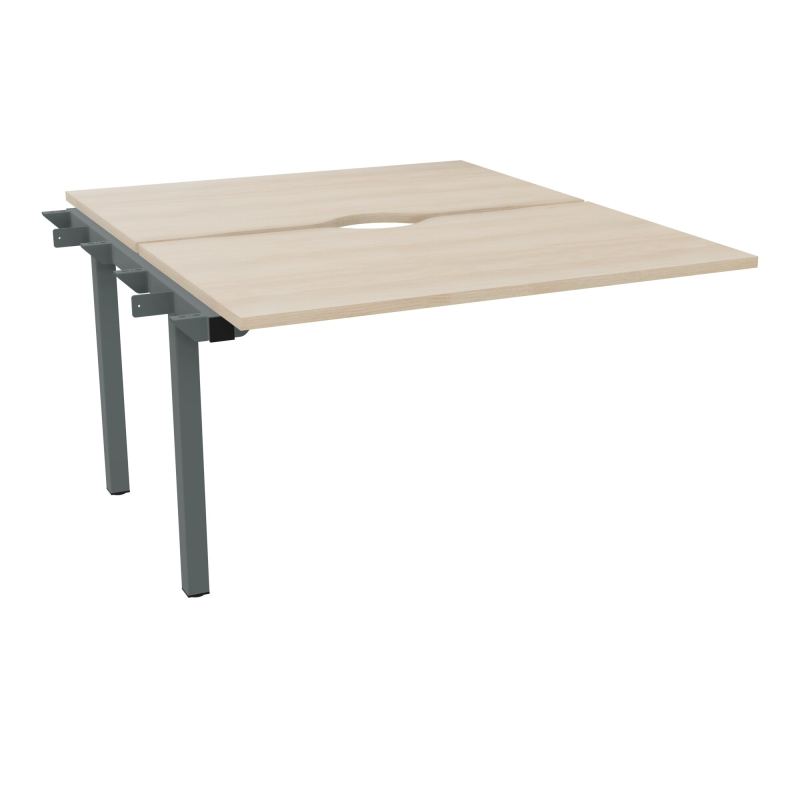 CONECT BUR BENCH SUIVANT L120XP142CM-2 PL +ECHANCRURE 25MM RZ-PIET ARCHE FX SU
