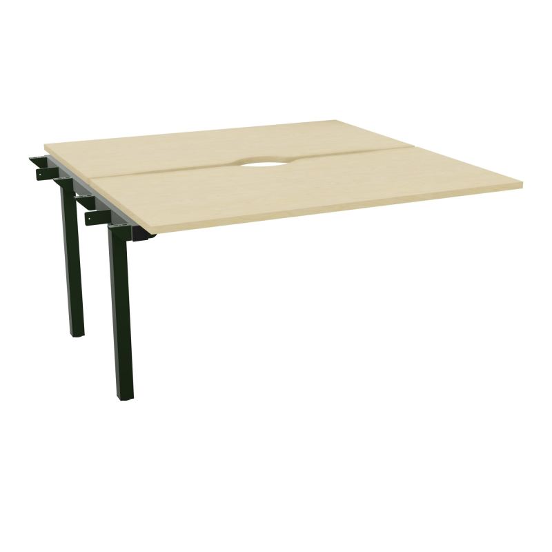 BUR BENCH SUIVANT CONECT L140XP142CM-2 PL +ECHANCRURE 25MM -PIET ARCHE FX N8 ST