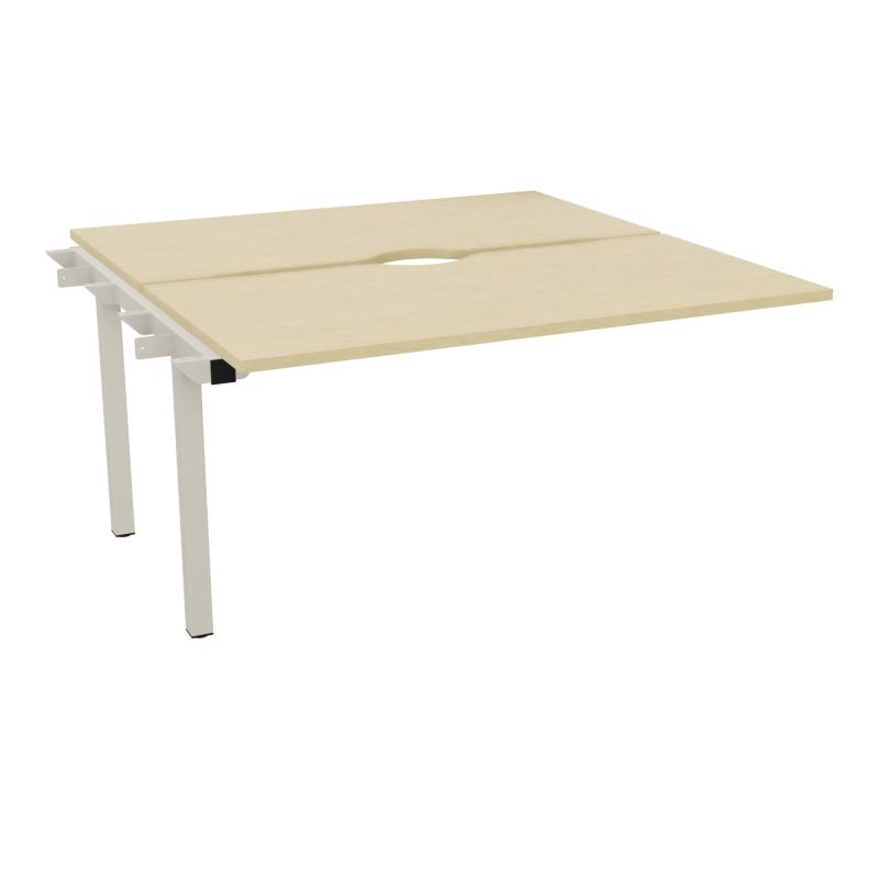 BUR BENCH SUIVANT CONECT L140XP142CM-2 PL +ECHANCRURE 25MM -PIET ARCHE FX N8 ZC