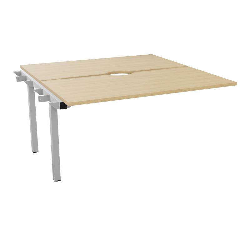 BUR BENCH SUIVANT CONECT L140XP142CM-2 PL +ECHANCRURE 25MM -PIET ARCHE FX    R1 SA