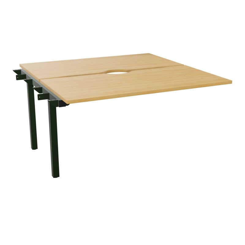 BUR BENCH SUIVANT CONECT L140XP142CM-2 PL +ECHANCRURE 25MM -PIET ARCHE FX    R5 ST