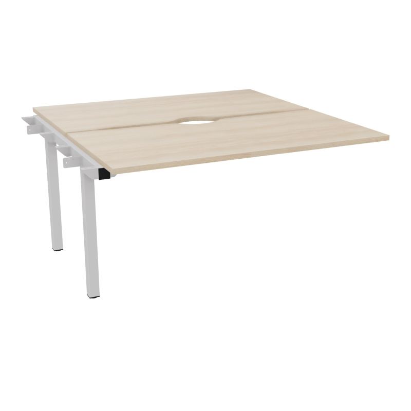 CONECT BUR BENCH SUIVANT L140XP142CM-2 PL +ECHANCRURE 25MM RZ-PIET ARCHE FX SD