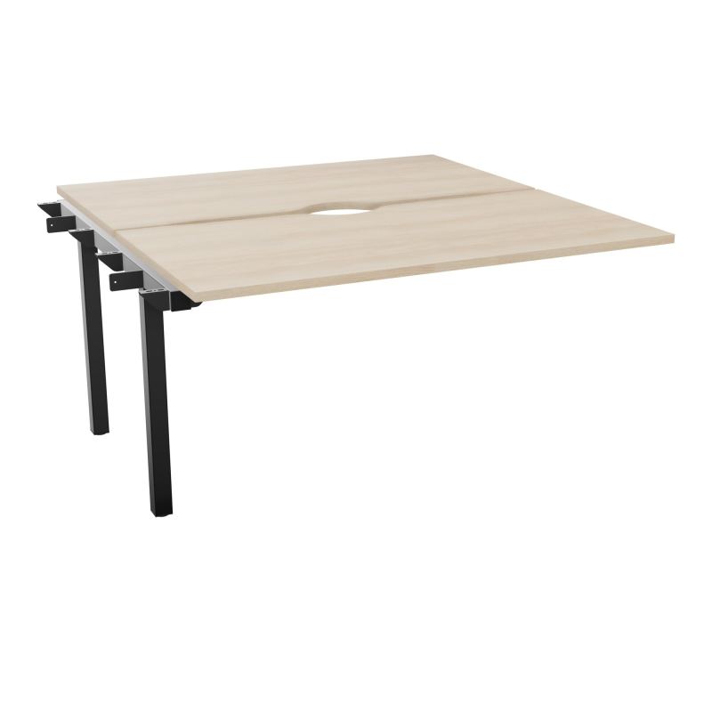 CONECT BUR BENCH SUIVANT L140XP142CM-2 PL +ECHANCRURE 25MM RZ-PIET ARCHE FX SG