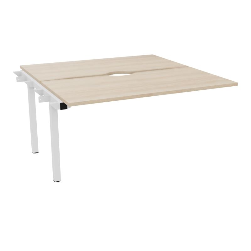 CONECT BUR BENCH SUIVANT L140XP142CM-2 PL +ECHANCRURE 25MM RZ-PIET ARCHE FX SO
